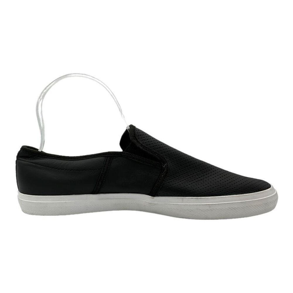 Lacoste Gazon Slip on Black Mens 7.5